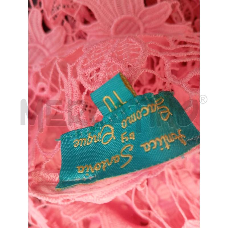 COPRICOSTUME POSITANO ROSA MACRAME | Mercatino dell'Usato Verona fiera 4