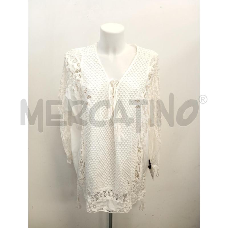 COPRICOSTUME TWIN SET BIANCO RICAMATO TRAFORATO | Mercatino dell'Usato Verona fiera 1