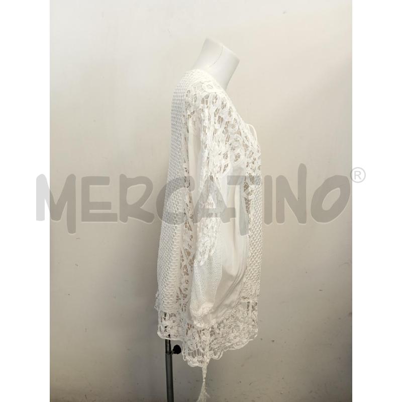 COPRICOSTUME TWIN SET BIANCO RICAMATO TRAFORATO | Mercatino dell'Usato Verona fiera 3
