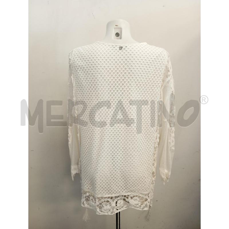COPRICOSTUME TWIN SET BIANCO RICAMATO TRAFORATO | Mercatino dell'Usato Verona fiera 4