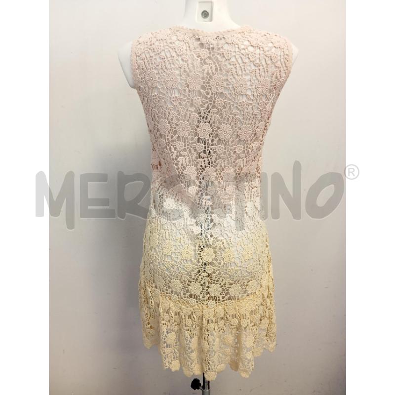 COPRI COSTUME RAFFAELLA D'ANGELO MACRAME BEIGE GIALLO  | Mercatino dell'Usato Verona fiera 3