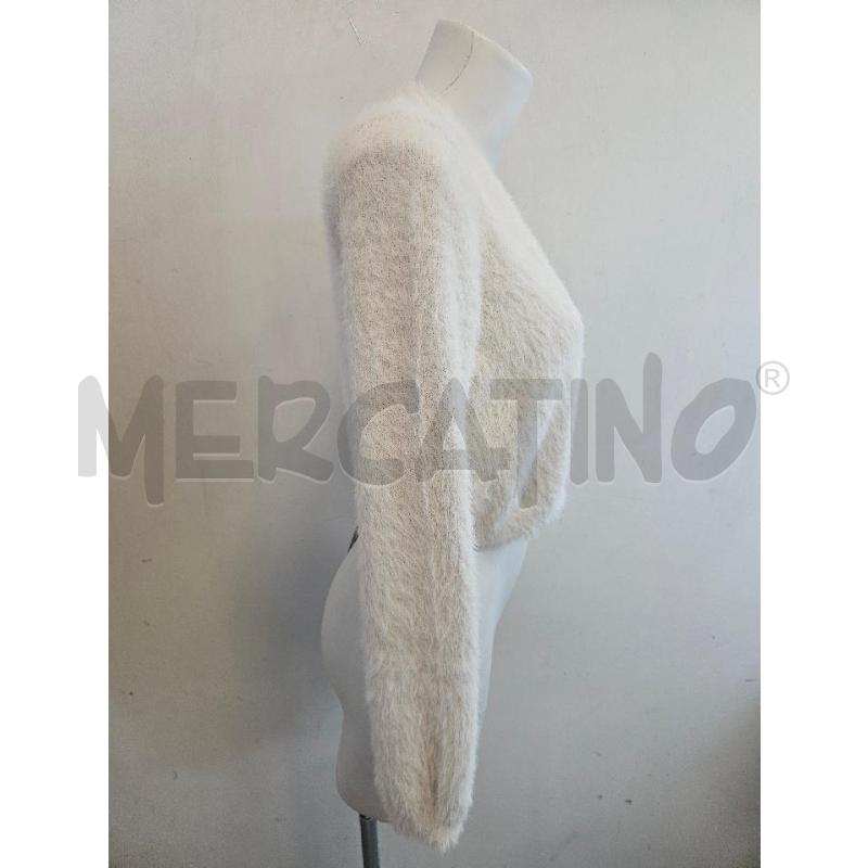 COPRI SPALLA NENETTE BIANCO PELOSETTO  | Mercatino dell'Usato Verona fiera 2