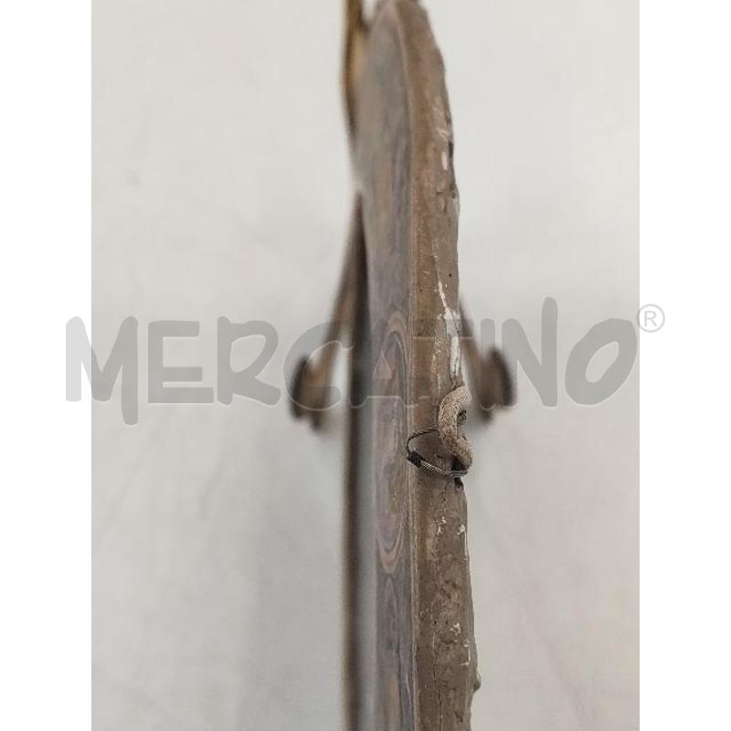 CORNICE TONDA PERGAMENA GESSATA DIPINTA | Mercatino dell'Usato Verona fiera 5