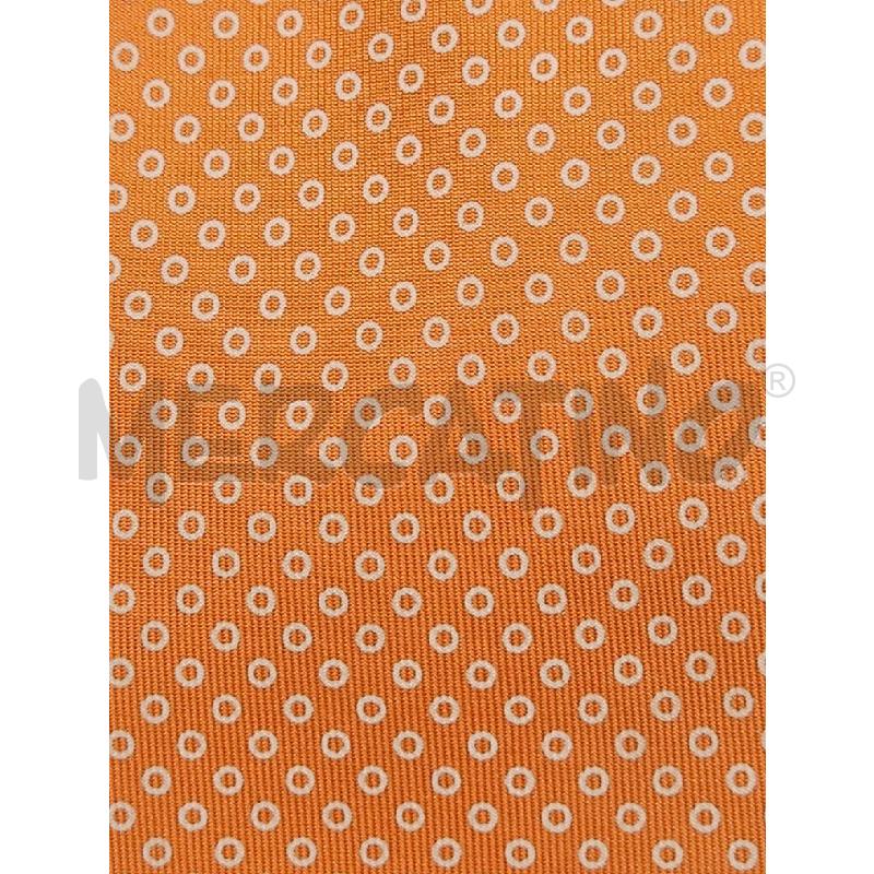 CRAVATTA MARINELLA ARANCIO POIS BIANCHI  | Mercatino dell'Usato Verona fiera 5
