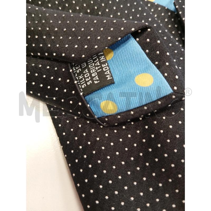 CRAVATTA UNGARO NERO POIS BIANCHI  | Mercatino dell'Usato Verona fiera 3