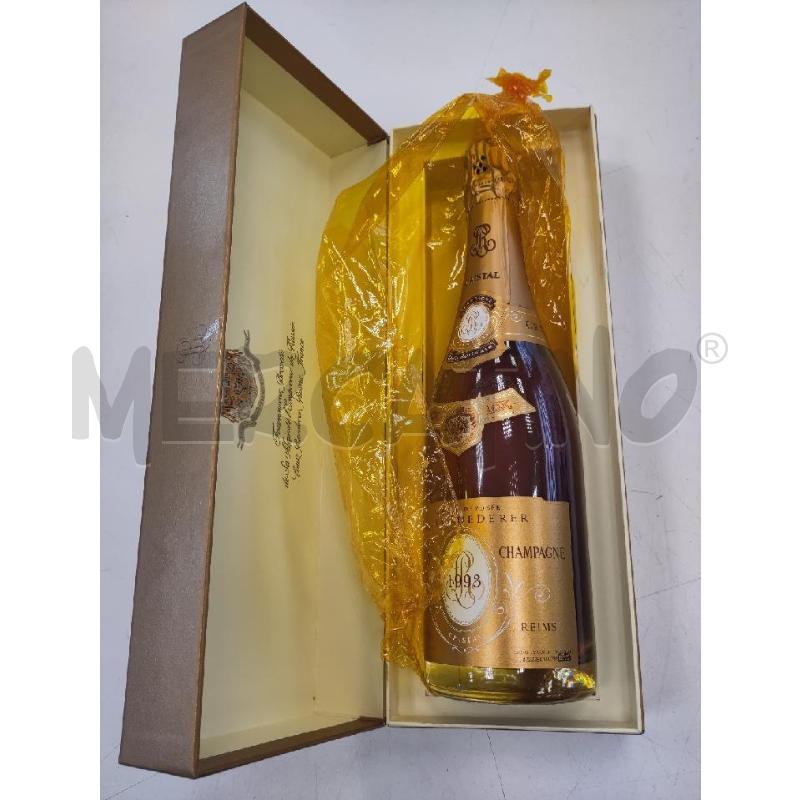 CRISTAL LOUIS ROEDERER 1993 CON SCATOLA DA COLLEZIONE | Mercatino dell'Usato Verona fiera 2