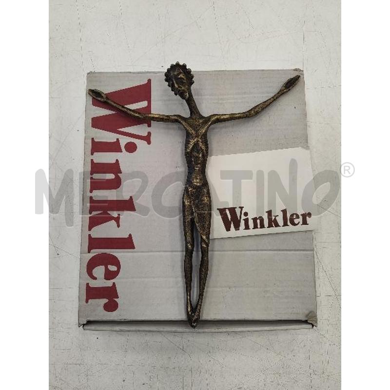 CROCIFISSO O. WINKLER 7/999 CON SCATOLA E CERTIFICATO | Mercatino dell'Usato Verona fiera 1