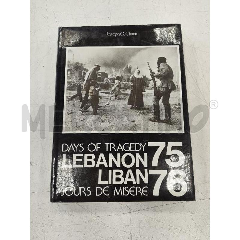 DAYS OF TRAGEDY LEBANON | Mercatino dell'Usato Verona fiera 1