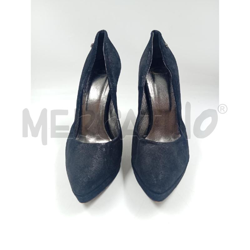 DECOLLETE CAVALLI NERO EFFETTO LUREX | Mercatino dell'Usato Verona fiera 2