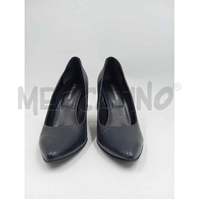 DECOLLETE DONNA TRUSSARDI PELLE NERO  | Mercatino dell'Usato Verona fiera 2