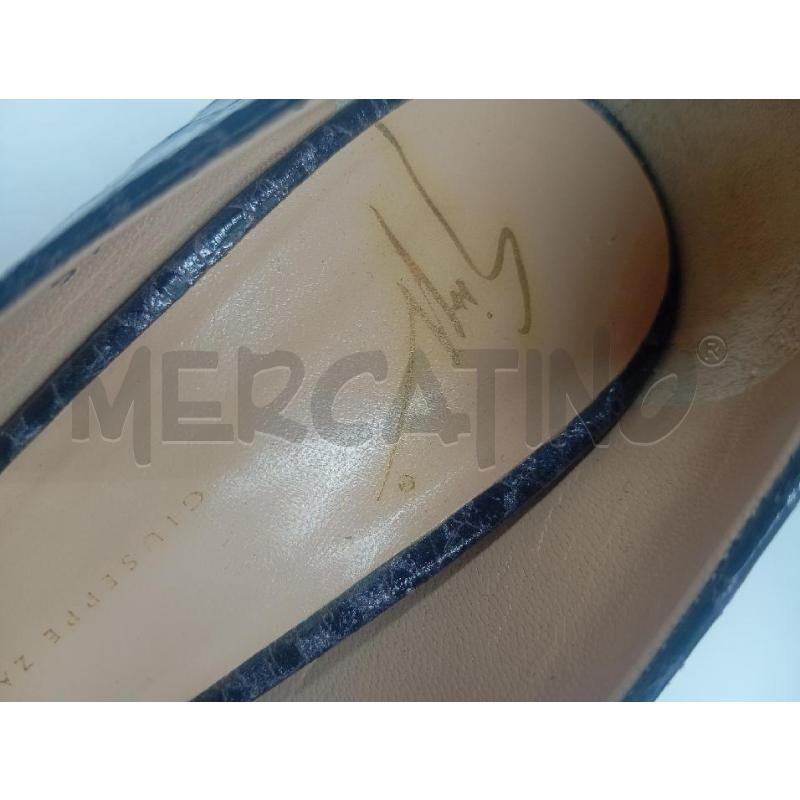 DECOLLETE D  GIUSEPPE ZANOTTI STAMPA PITONE VIOLA  | Mercatino dell'Usato Verona fiera 4
