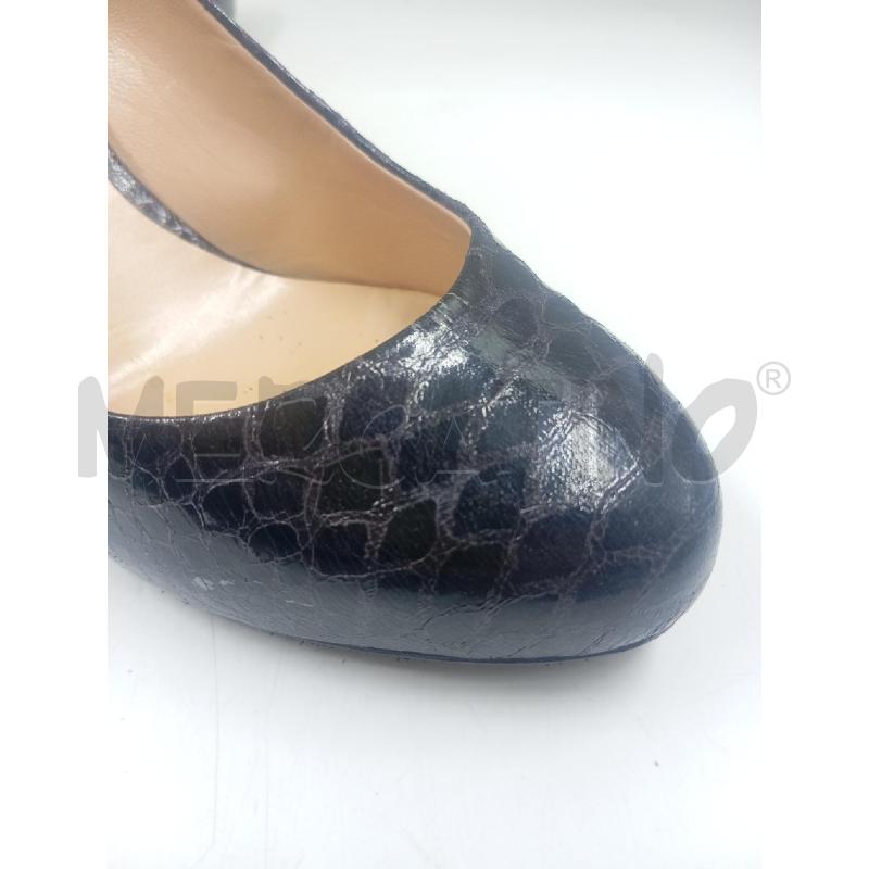 DECOLLETE D  GIUSEPPE ZANOTTI STAMPA PITONE VIOLA  | Mercatino dell'Usato Verona fiera 5