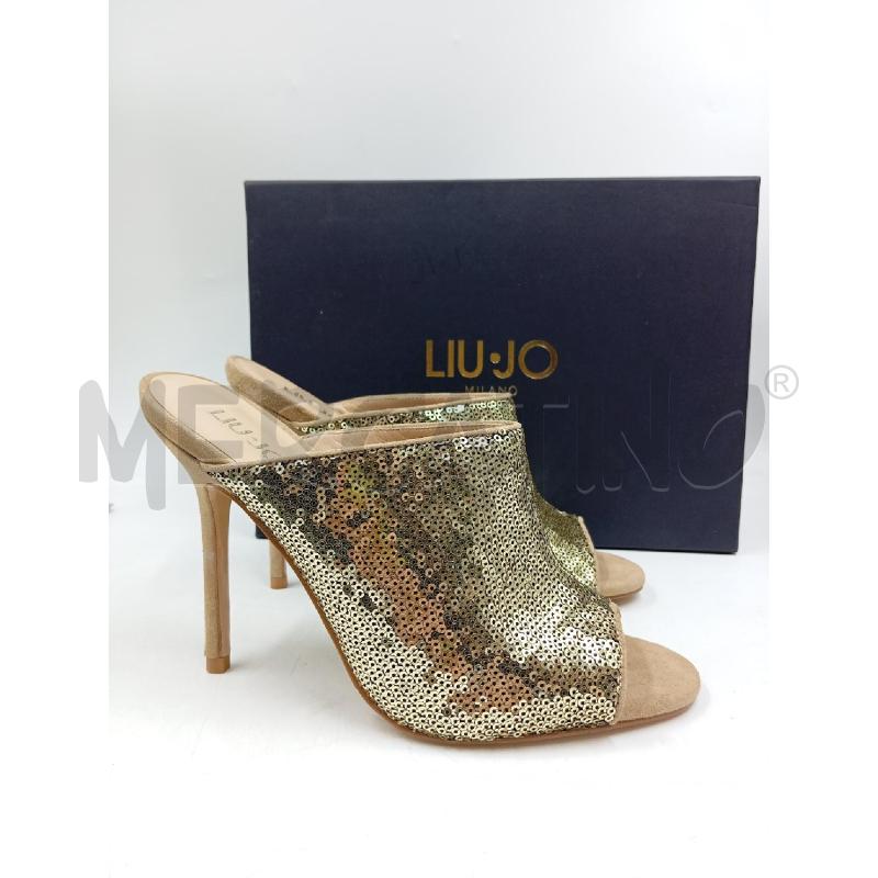 DECOLLETE LIU JO PAILLETTES DORATE  | Mercatino dell'Usato Verona fiera 1
