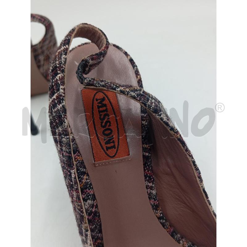 DECOLLETE MISSONI FANTASIA MULTICOLOR  | Mercatino dell'Usato Verona fiera 5