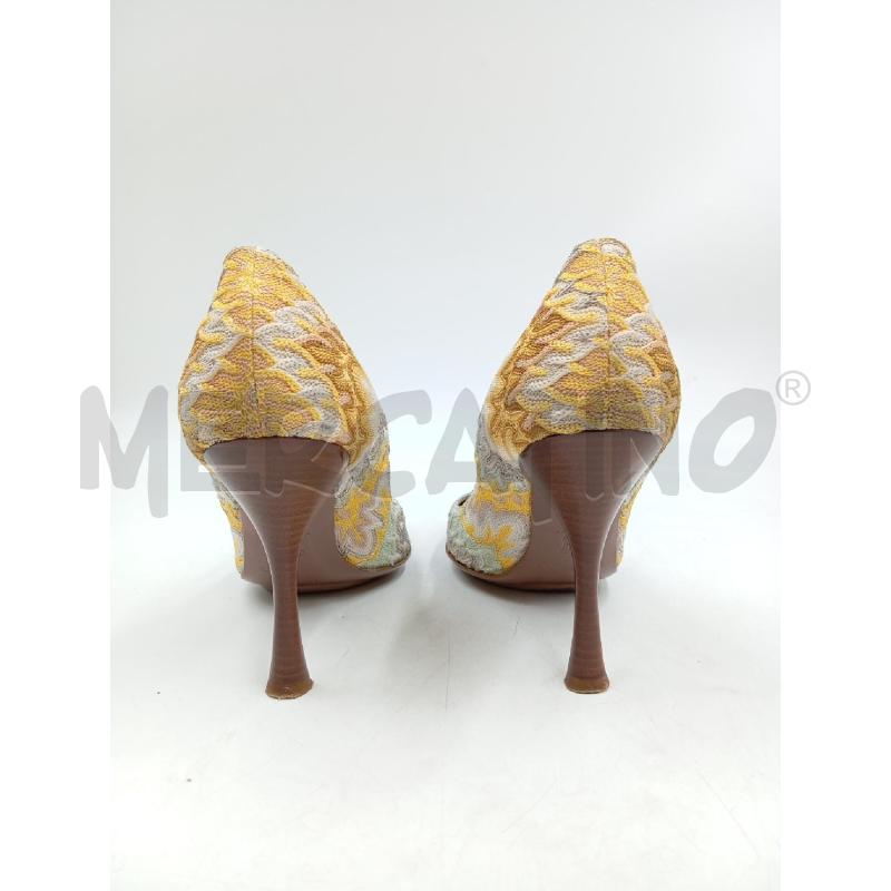 DECOLLETE MISSONI GIALLO VERDE  | Mercatino dell'Usato Verona fiera 3