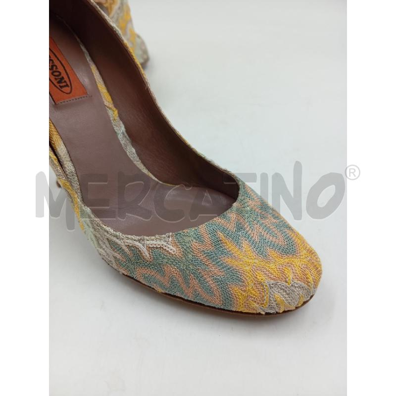 DECOLLETE MISSONI GIALLO VERDE  | Mercatino dell'Usato Verona fiera 4