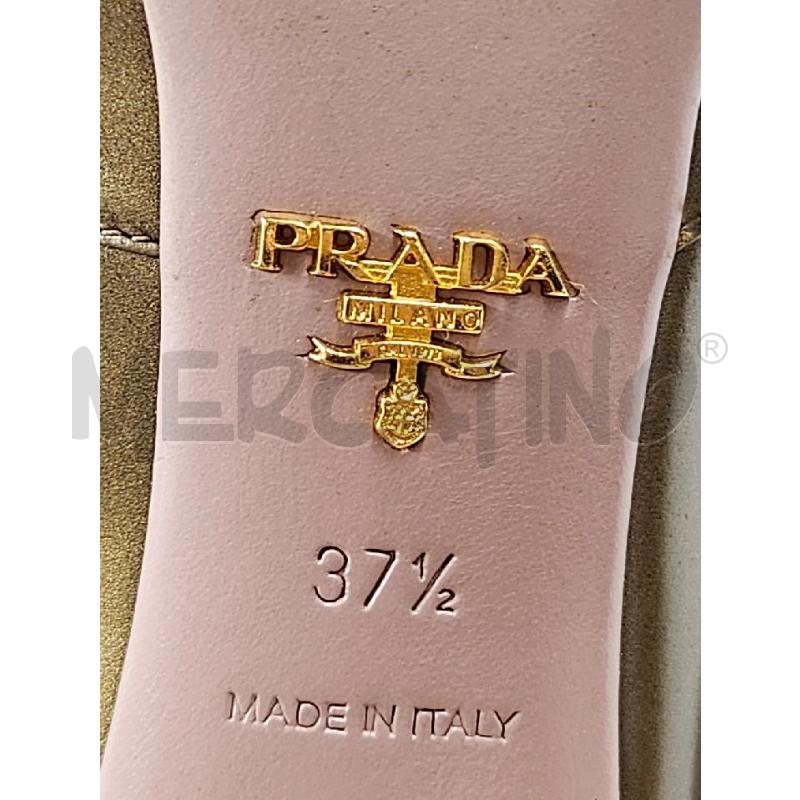 DECOLLETE PRADA SPUNTATE DORATE  | Mercatino dell'Usato Verona fiera 5