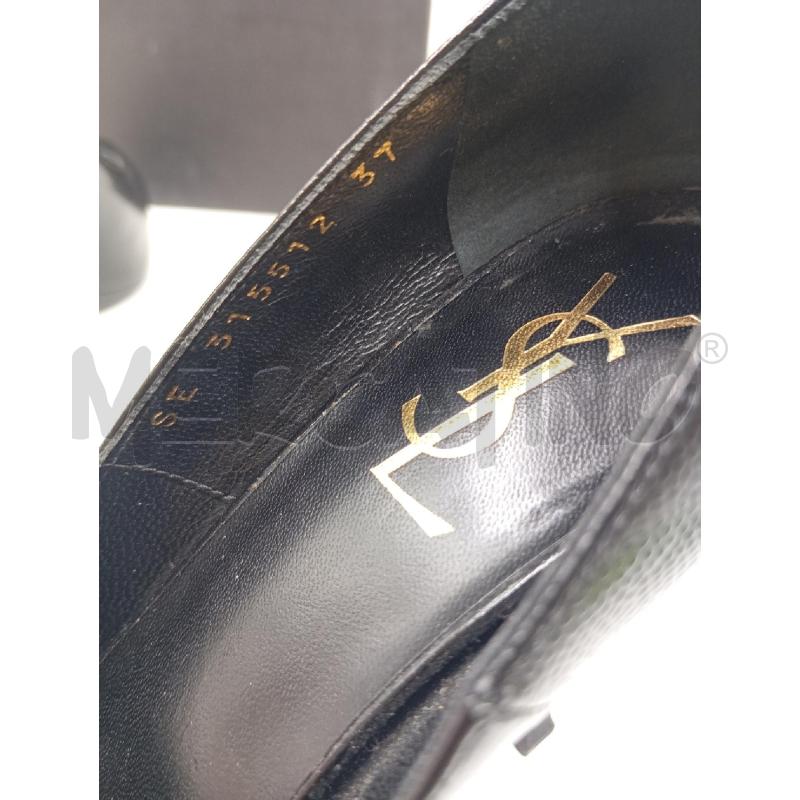 DECOLLETE SAINT LAURENT NERE IN PELLE  | Mercatino dell'Usato Verona fiera 4