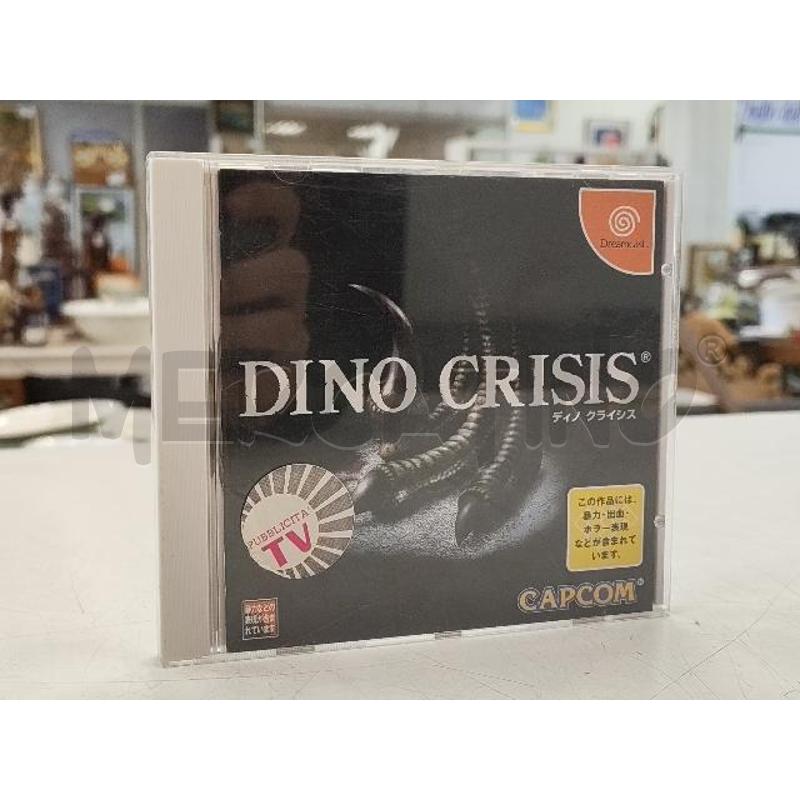 DINO CRISIS CAPCOM DREAMCAST GIAPPONESE | Mercatino dell'Usato Verona fiera 1