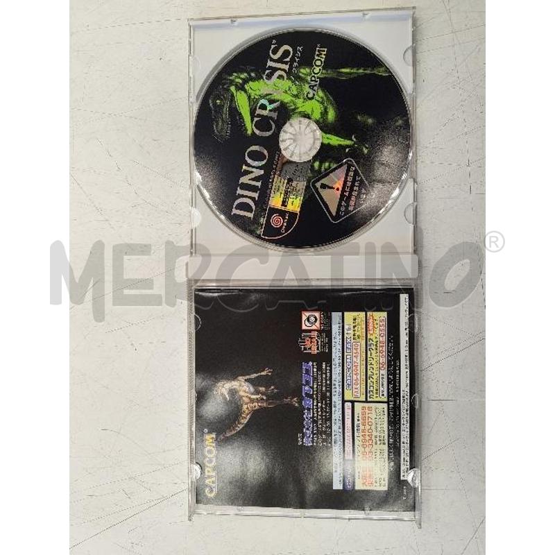 DINO CRISIS CAPCOM DREAMCAST GIAPPONESE | Mercatino dell'Usato Verona fiera 3