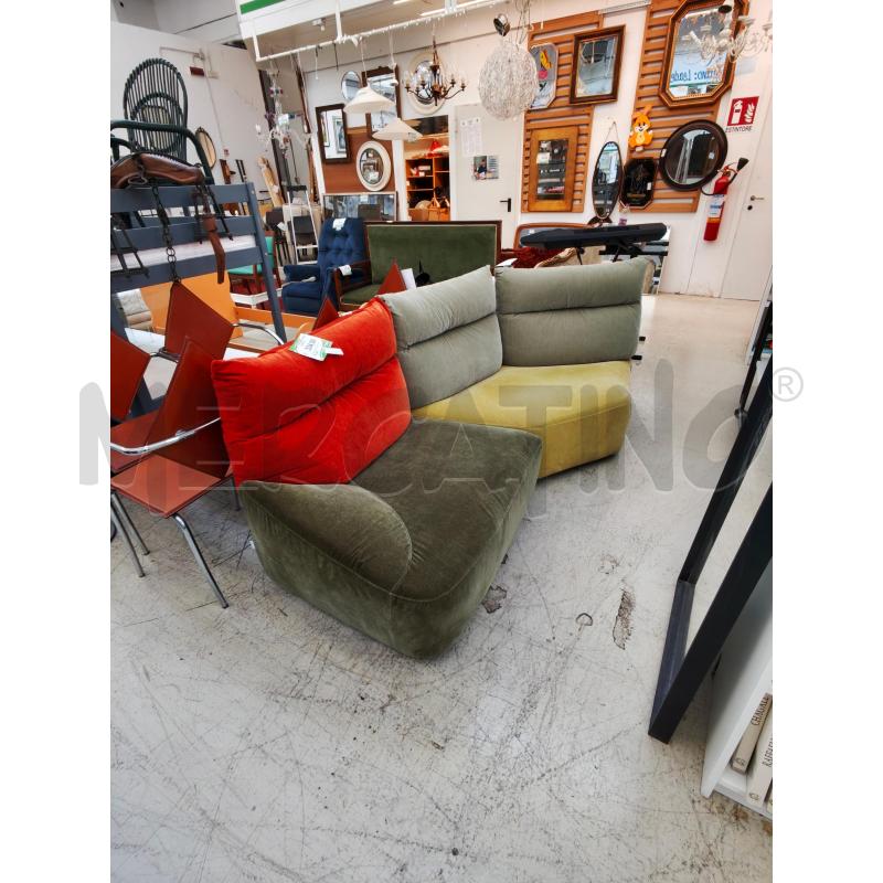 DIVANO CALIA MOD ELISEO 2 MODULI | Mercatino dell'Usato Verona fiera 1