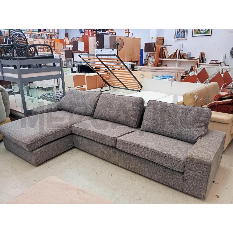 DIVANO GRIGIO CHAISE LOUNGE | Mercatino dell'Usato Verona fiera 1