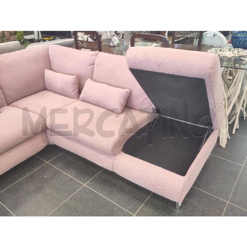 DIVANO ROSELLINO 4SED POUF CONT E CASS LETTO | Mercatino dell'Usato Verona fiera 2