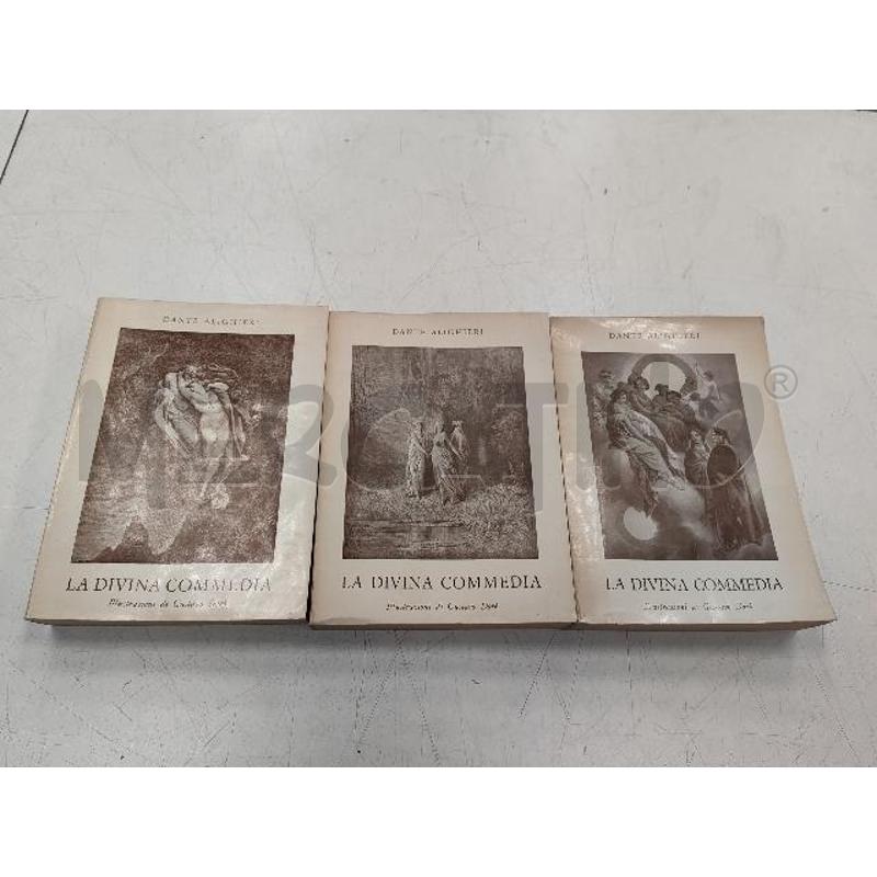 DIVINA COMMEDIA 3VV. - ILL. DORÈ | Mercatino dell'Usato Verona fiera 1