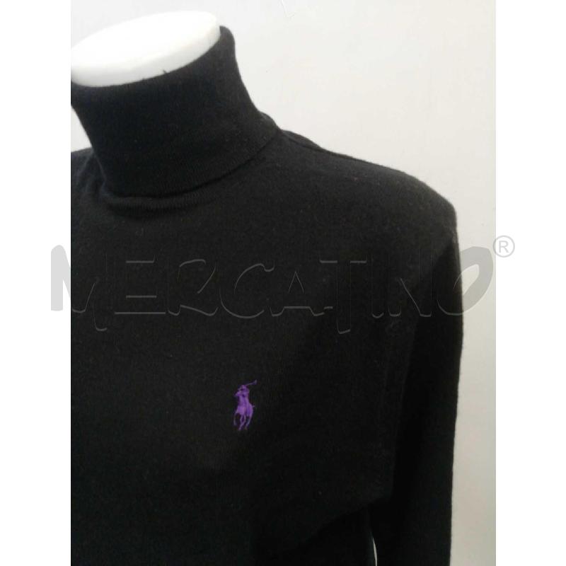 DOLCEVITA D RALPH LAUREN NERO LOGO LILLA  | Mercatino dell'Usato Verona fiera 2