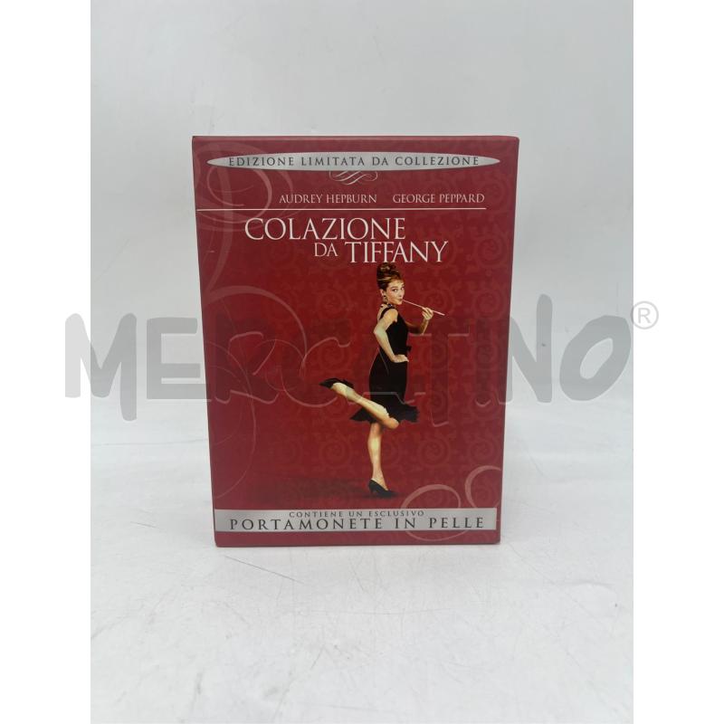 DVD COFANETTO COLAZIONE DA TIFFANY CON PORTA MONETE | Mercatino dell'Usato Verona fiera 1