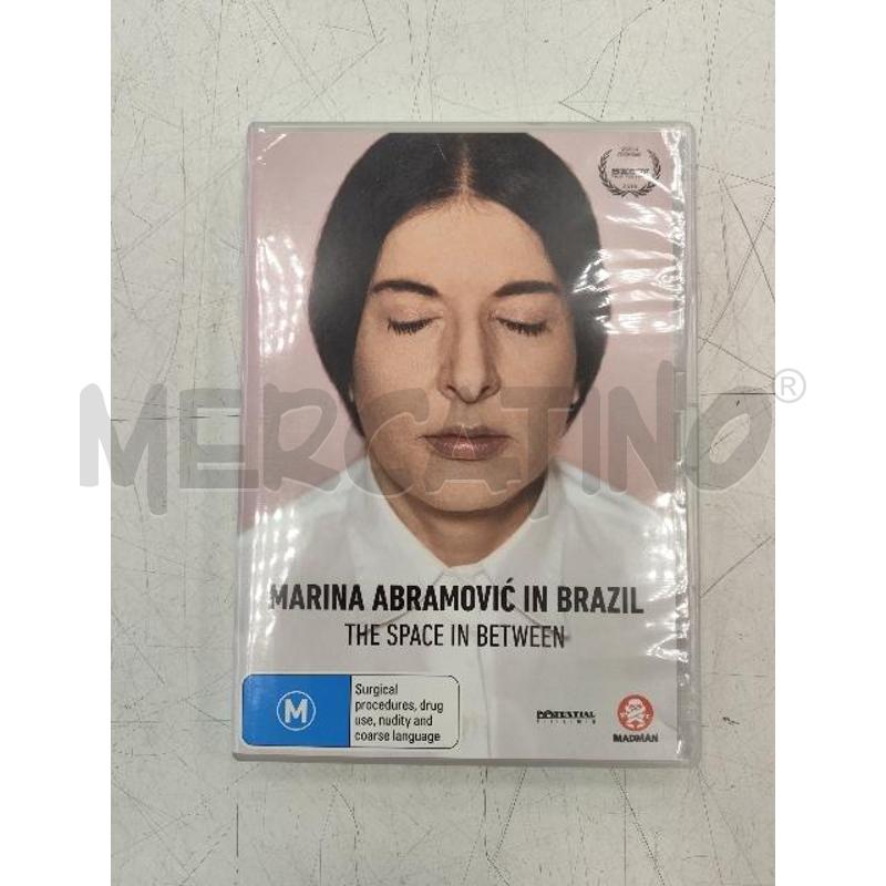 DVD MARINA ABRAMOVIC IN BRAZIL | Mercatino dell'Usato Verona fiera 1