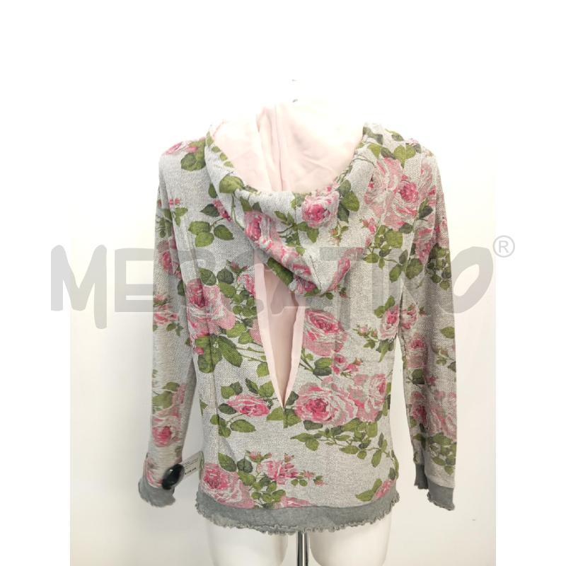FELPA DONNA TWIN SET GRI ROSE | Mercatino dell'Usato Verona fiera 4