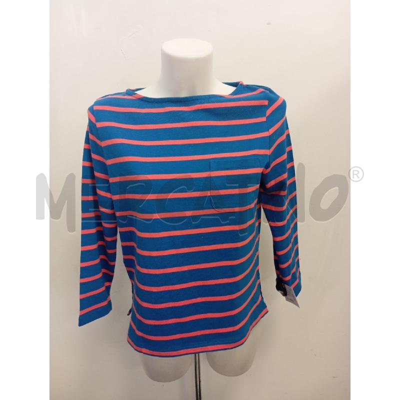 FELPA DONNA YOU MUST CREATE A RIGHE ARA BLUETTE  | Mercatino dell'Usato Verona fiera 1