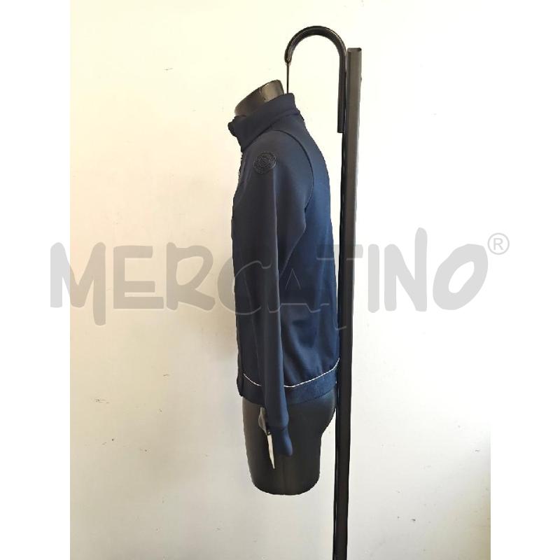 FELPA D CHERVO BLU CON  CERNIERA DAVANTI  | Mercatino dell'Usato Verona fiera 2
