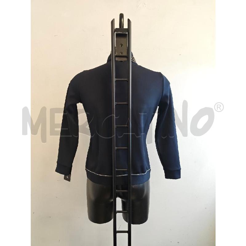 FELPA D CHERVO BLU CON  CERNIERA DAVANTI  | Mercatino dell'Usato Verona fiera 3