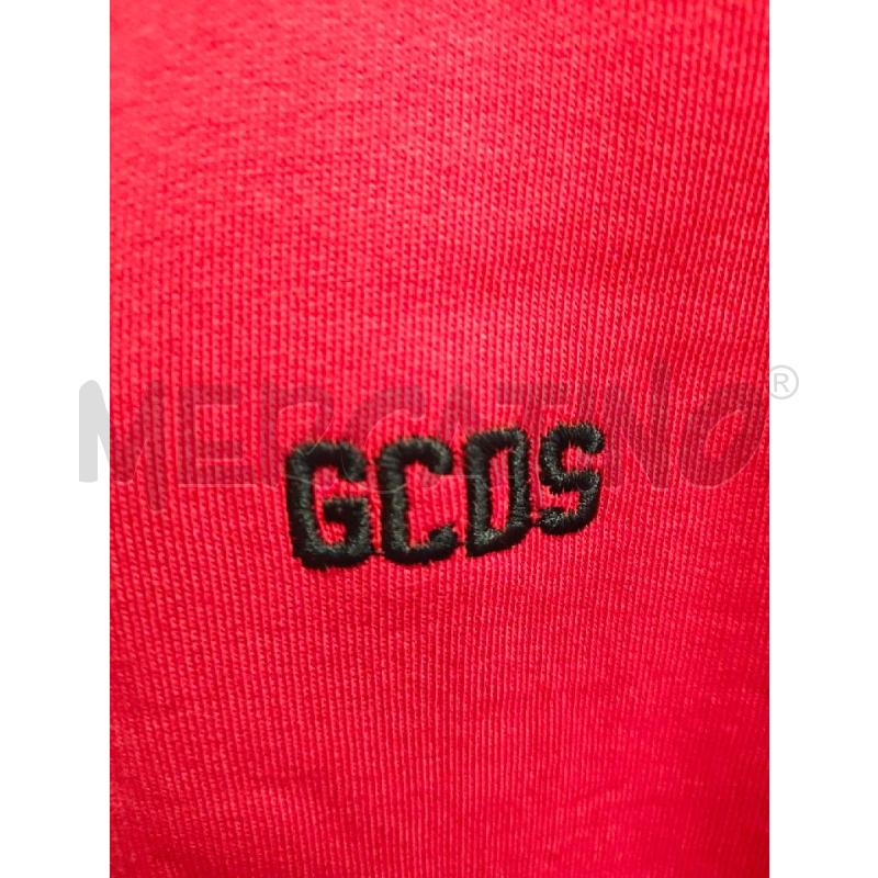 FELPA D GCDS ROSSA CON CAPPUCCIO  | Mercatino dell'Usato Verona fiera 5