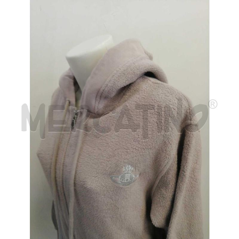 FELPA D VIVIEN WESTWOOD GRIGIA CON CAPPUCCIO  | Mercatino dell'Usato Verona fiera 2