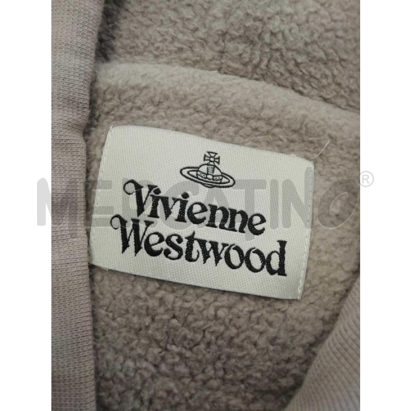 FELPA D VIVIEN WESTWOOD GRIGIA CON CAPPUCCIO  | Mercatino dell'Usato Verona fiera 4