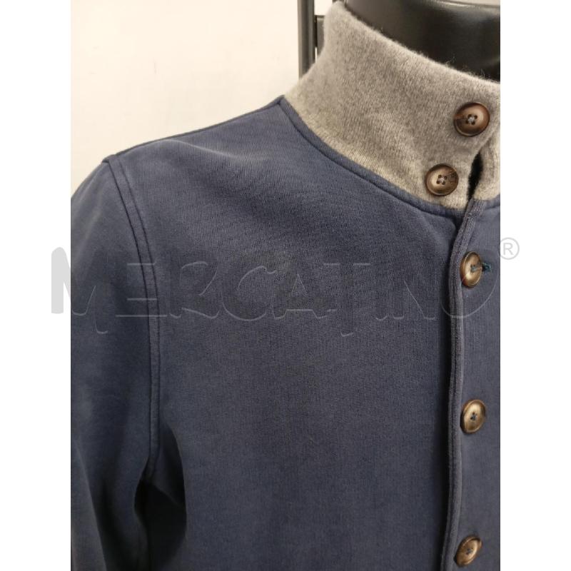 FELPA UOMO CAPOBIANCO BLU GRIGIO  | Mercatino dell'Usato Verona fiera 2