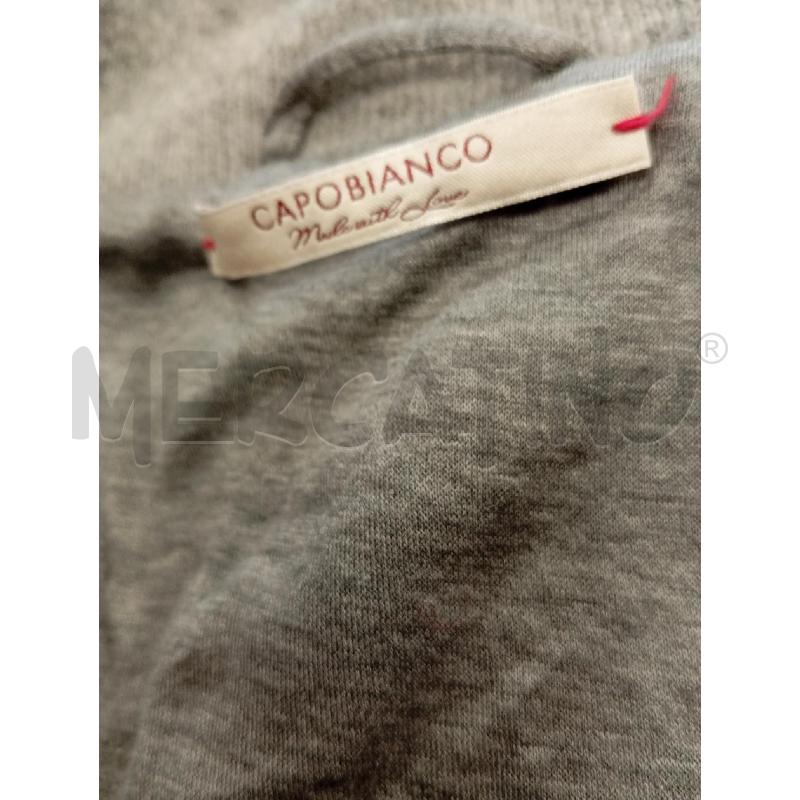 FELPA UOMO CAPOBIANCO BLU GRIGIO  | Mercatino dell'Usato Verona fiera 4