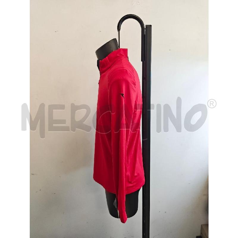 FELPA U CHERVO ROSSA CERN NERA  | Mercatino dell'Usato Verona fiera 2