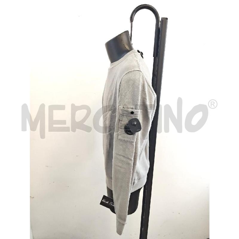 FELPA U CP COMPANY GRIGIO CHIARO  | Mercatino dell'Usato Verona fiera 2