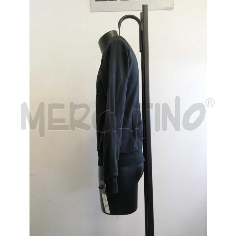 FELPA U EMPORIO ARMANI EA7 NERA SCRIITA DAVANTI | Mercatino dell'Usato Verona fiera 2