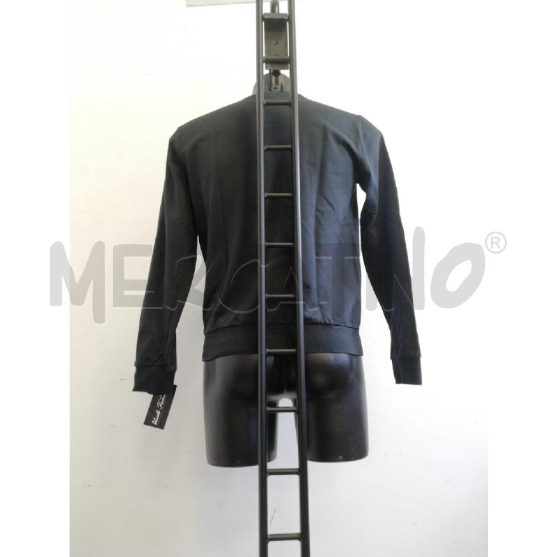 FELPA U EMPORIO ARMANI EA7 NERA SCRIITA DAVANTI | Mercatino dell'Usato Verona fiera 3