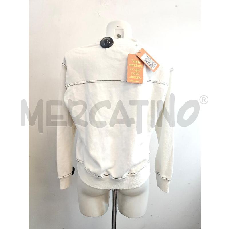 FELPA U FILLES PAPA 1 SCRITTA ROSSA  | Mercatino dell'Usato Verona fiera 3