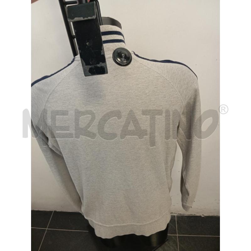 FELPA U RALPH LAUREN GRIGIA STEMMA BLU  | Mercatino dell'Usato Verona fiera 3