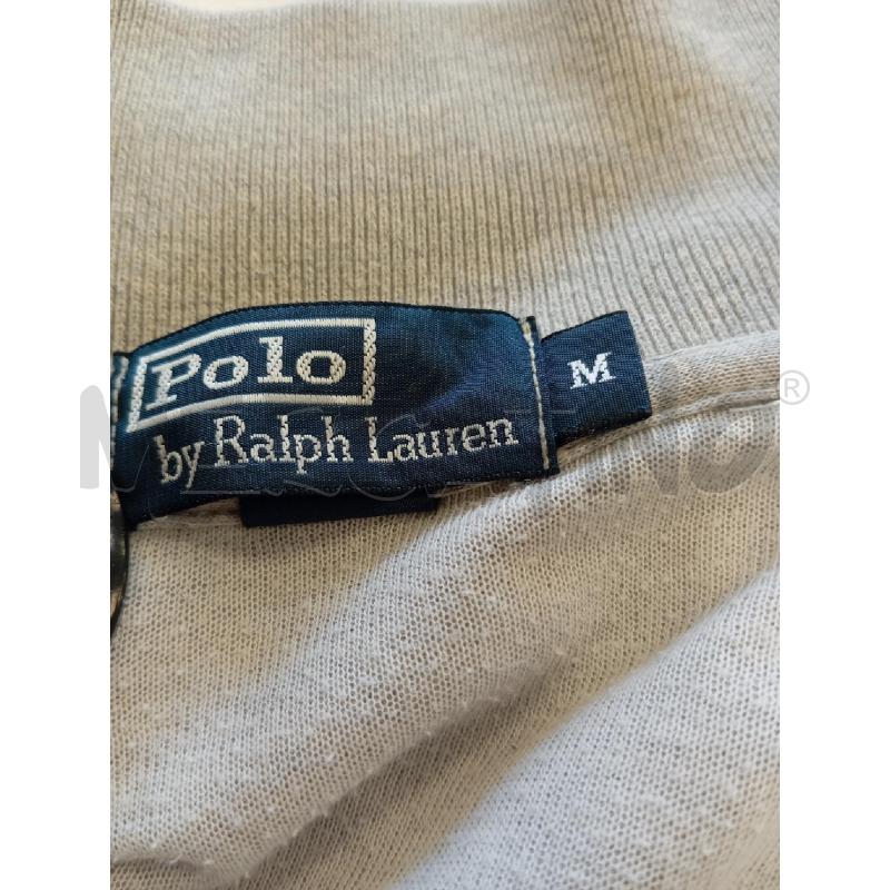 FELPA U RALPH LAUREN GRIGIA STEMMA BLU  | Mercatino dell'Usato Verona fiera 4
