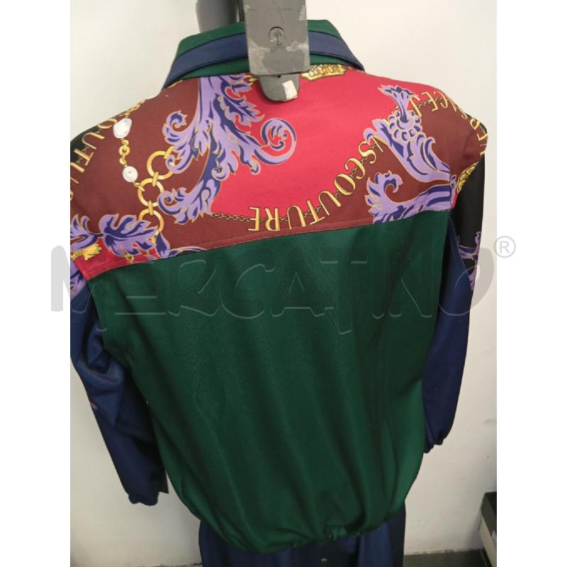 FELPA U VERSACE JEANS COUTURE BLU VERDE FANT BAROCCA | Mercatino dell'Usato Verona fiera 3