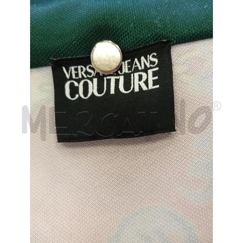 FELPA U VERSACE JEANS COUTURE BLU VERDE FANT BAROCCA | Mercatino dell'Usato Verona fiera 4