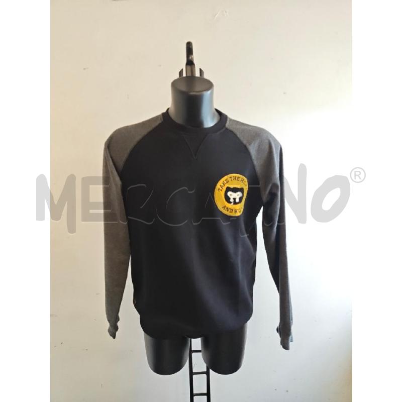 FELPA U  THE DUDES NERA STEMMA GIA NERO  | Mercatino dell'Usato Verona fiera 1